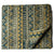 Precut 0.50 meters -Yellow & Blue Kalamkari Handblock Printed Cotton Fabric