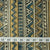 Precut 0.50 meters -Yellow & Blue Kalamkari Handblock Printed Cotton Fabric