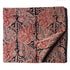 Precut 0.50 meters -Red & Black Kalamkari Handblock Printed Cotton Fabric