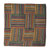 Multicolor Kalamkari Screen Printed Cotton Fabric with abstract lines