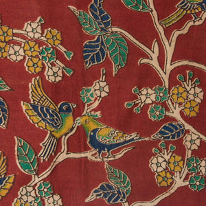Kalamkari Screen Printed Cotton Fabric