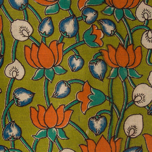 Kalamkari Screen Printed Cotton Fabric
