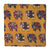 Yellow Kalamkari Screen Printed Cotton Fabric with elephant print