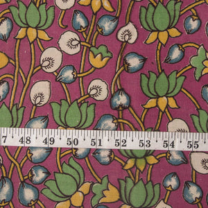 Kalamkari Screen Printed Cotton Fabric