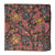 Pink and blue Kalamkari Screen Printed Cotton Fabric with floral and fish design