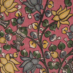 Kalamkari Screen Printed Cotton Fabric