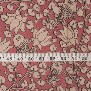 Kalamkari Screen Printed Cotton Fabric