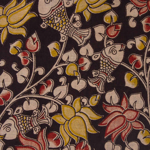 Kalamkari Screen Printed Cotton Fabric