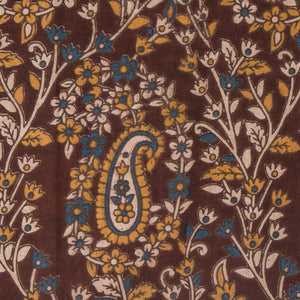 Kalamkari Screen Printed Cotton Fabric