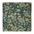 Grey and Off white Kalamkari Screen Printed Cotton Fabric with floral  design
