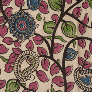Kalamkari Screen Printed Cotton Fabric