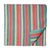 Multicolour Printed cotton fabric with lines print