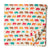 Multicolour Printed cotton fabric with elephant print