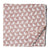 Brown and White Printed cotton fabric with bird print