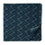 Blue Screen Printed Pure cotton fabric with abstract design