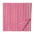 Pink screen printed fabric with lines
