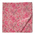 Peach and Pink Screen Printed Pure Cotton Fabric with floral design