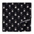 Black and White Screen Printed Pure Cotton Fabric with floral design