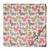 Multicolour Screen Printed Pure Cotton Fabric with squirrel design
