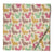 Multicolour Screen Printed Pure Cotton Fabric with squirrel design