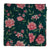 Red and Green Screen printed pure cotton fabrics with floral print