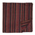 Blue and Maroon Screen printed Pure Cotton Fabric with abstract and lines print