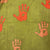 Precut 0.25 meters - Printed Textured Cotton Slub Fabric