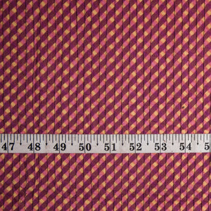 Printed Cotton Fabric with Pintucks