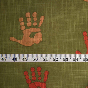 Textured Printed Cotton Fabric