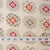 Precut 0.25 meters -Off White & Red Textured Printed Cotton Fabric