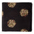 Precut 0.25 meters -Beige & Black Textured Printed Cotton Fabric