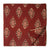 Black and Maroon Screen printed Pure Cotton Fabric  with floral print