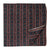 Blue and Maroon Screen printed Pure Cotton Fabric  with floral print