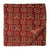 Off white and Maroon Screen printed Pure Cotton Fabric  with abstract design