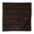 Black and Maroon Screen printed Pure Cotton Fabric  with floral motifs