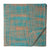 Blue and Orange South Cotton Jacquard Fabric with brush finish