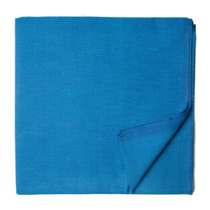 Blue South Cotton Plain Fabric