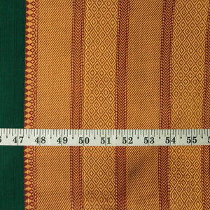 Precut 0.25 meters -Super Fine South Cotton Fabric with Golden Border