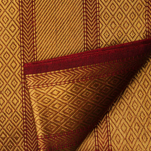 Precut 0.25 meters -Super Fine South Cotton Fabric with Golden Border