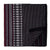 Black South Cotton Jacquard with stripes kantha work