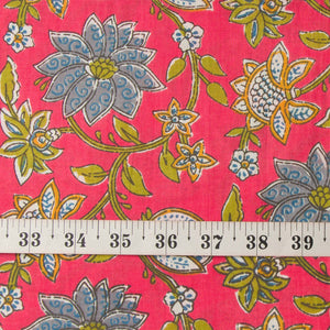 Precut 0.75 meters -Printed Cotton Fabric