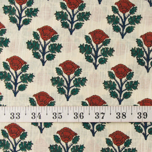 Precut 1meter - Printed Cotton Texture Fabric