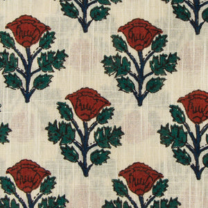Precut 1meter - Printed Cotton Texture Fabric