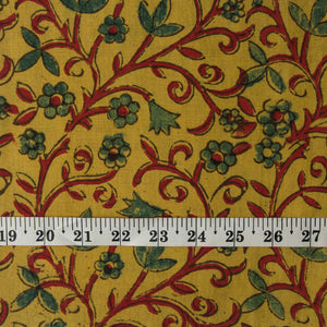 Precut 1 meter -Ajrakh Hand Printed Natural Dyed Cotton Fabric