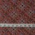 Precut 0.50 meters -Ajrakh Hand Printed Natural Dyed Cotton Fabric