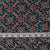 Precut 0.50 meters -Ajrakh Hand Printed Natural Dyed Cotton Fabric