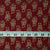 Precut 0.75 meters -Ajrakh Hand Block Natural Dyed Cotton Fabric