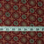 Precut 0.50 meters -Ajrakh Hand Block Natural Dyed Cotton Fabric