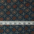 Precut 0.75 meters -Ajrakh Hand Block Natural Dyed Cotton Fabric