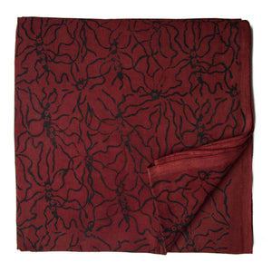 Ajrakh Hand Block Natural Dyed Cotton Fabric